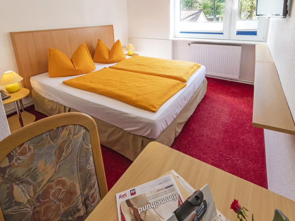 Zimmer im Hotel Waldidyll in Baabe auf der Insel Rügen