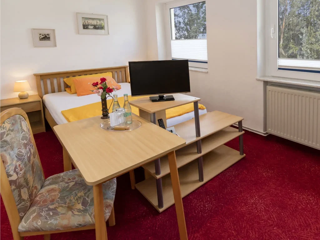 Zimmer im Hotel Waldidyll in Baabe auf der Insel Rügen